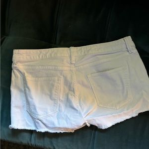 Gap white cutoff denim. Size 28 summer cut-offs